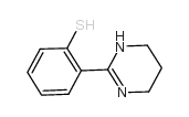 2-(1,4,5,6-四氢-2-嘧啶基)苯硫醇结构式