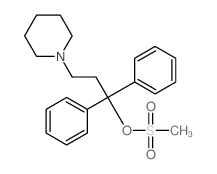 1,1-DIPHENYL-3-(PIPERIDIN-1-YL)PROPYL METHANESULFONATE picture