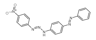 对硝基苯重氮氨基偶氮苯结构式