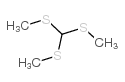 三(甲基硫代)甲烷结构式