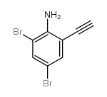 2,4-DIBROMO-6-ETHYNYL-PHENYLAMINE结构式