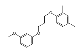 1-[3-(3-methoxyphenoxy)propoxy]-2,4-dimethylbenzene Structure