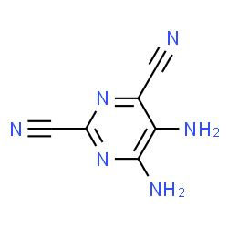 2,4-Pyrimidinedicarbonitrile,5,6-diamino- picture