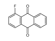 1-Fluoroanthraquinone Structure