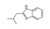 (9ci)-2-(2-甲基丙基)-1H-苯并咪唑结构式