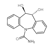 10,11-trans-dihydroxy-10,11-dihydrocarbamazepine Structure
