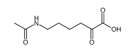 3-keto-6-acetamidohexanoate structure