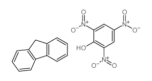 9H-fluorene; 2,4,6-trinitrophenol Structure