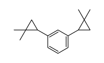 1,3-bis(2,2-dimethylcyclopropyl)benzene Structure