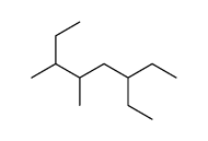 6-ethyl-3,4-dimethyloctane Structure