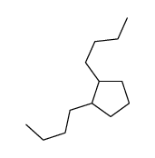 1,2-二丁基环戊烷结构式