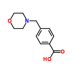 4-吗啉甲基苯甲酸结构式