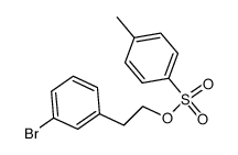 toluene-4-sulfonic acid-(3-bromo-phenethyl ester)结构式
