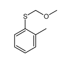 1-(methoxymethylsulfanyl)-2-methylbenzene结构式