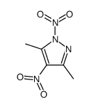 3,5-dimethyl-1,4-dinitropyrazole Structure