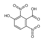 3-hydroxy-2,6-dinitrobenzoic acid结构式