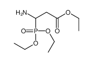ethyl 3-amino-3-diethoxyphosphorylpropanoate Structure