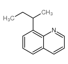 8-(1-甲基丙基)喹啉结构式