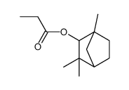 1,3,3-Trimethylbicyclo[2.2.1]heptan-2-ol propanoate结构式