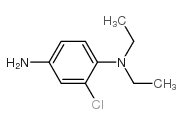 2-氯-n~1~,n~1~-二乙基-1,4-苯二胺结构式