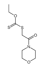 carbonodithioic acid O-ethyl S-[2-(4-morpholinyl)-2-oxoethyl] ester Structure