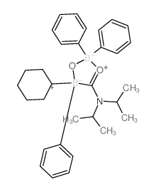 Boron,[m-[[bis(1-methylethyl)amino]carbonyl-C:O]]-m-hydroxytetraphenyldi- (9CI) Structure