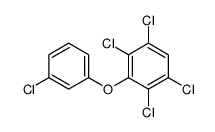 1,2,4,5-tetrachloro-3-(3-chlorophenoxy)benzene Structure