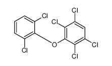 1,2,4,5-tetrachloro-3-(2,6-dichlorophenoxy)benzene Structure