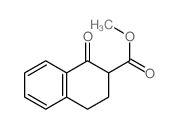 1,2,3,4-四氢-1-氧代-2-萘羧酸甲酯结构式
