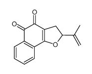 2-(prop-1-en-2-yl)-2,3-dihydronaphtho[1,2-b]furan-4,5-dione结构式