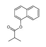 2-Methylpropionsaeure(1-naphthyl)ester Structure