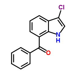 (3-Chloro-1H-indol-7-yl)(phenyl)methanone picture