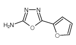 5-(呋喃-2-基)-1,3,4-恶二唑-2-胺结构式