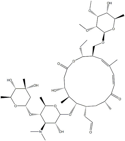 泰乐菌素A结构式
