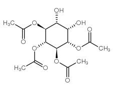 3,4,5,6-Tetra-O-acetyl-D-myo-inositol结构式