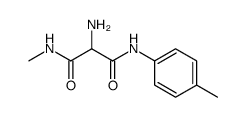 Propanediamide, 2-amino-N-methyl-N-(4-methylphenyl)- (9CI)结构式