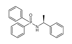 Phosphinic amide, P,P-diphenyl-N-[(1S)-1-phenylethyl] Structure