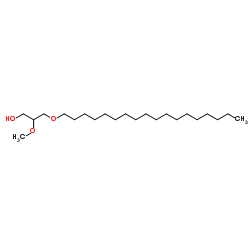 2-Methoxy-3-(octadecyloxy)-1-propanol结构式