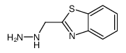 1-((苯并[d]噻唑-2-基)甲基)肼结构式