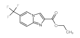 6-(三氟甲基)咪唑并[1,2-a]吡啶-2-羧酸乙酯结构式