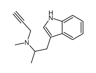 1-(indolyl)-3-isopropylmethylpropargylamine结构式