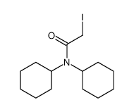 N,N-dicyclohexyl-2-iodoacetamide Structure