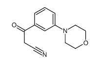 3-(3-MORPHOLIN-4-YL-PHENYL)-3-OXO-PROPIONITRILE picture