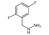2,5-二氟苄肼结构式