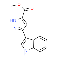 Methyl 3-(1H-indol-3-yl)-1H-pyrazole-5-carboxylate picture