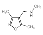 N-[(3,5-二甲基异噁唑-4-基)甲基]-n-甲胺结构式