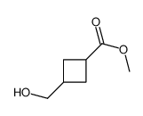 3-羟甲基环丁烷甲酸甲酯结构式