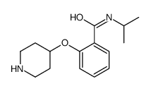 N-异丙基-2-(哌啶4-基氧)苯甲氨结构式
