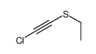 1-chloro-2-ethylsulfanylethyne Structure