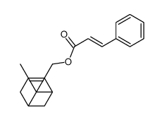(6,6-dimethylbicyclo[3.1.1]hept-2-en-2-yl)methyl cinnamate structure